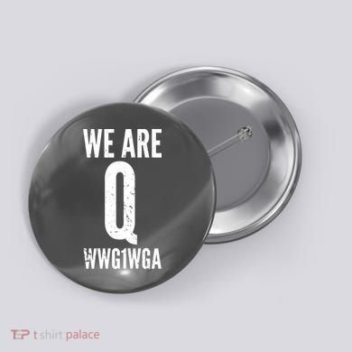 We Are Q Button