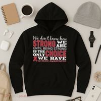 We Are Strong Stroke Awareness Hoodie thumb 3
