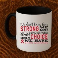 We Are Strong Stroke Awareness Coffee Mug thumb 2