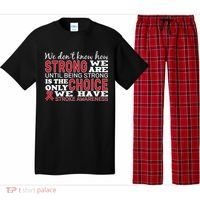 We Are Strong Stroke Awareness Pajama Set thumb 0
