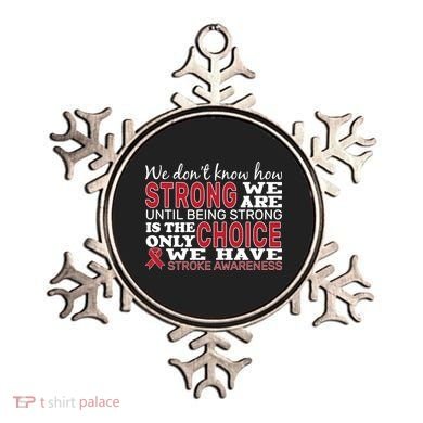 We Are Strong Stroke Awareness Ornament
