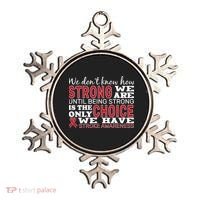 We Are Strong Stroke Awareness Ornament thumb 0