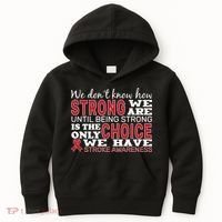 We Are Strong Stroke Awareness Kids Hoodie thumb 0