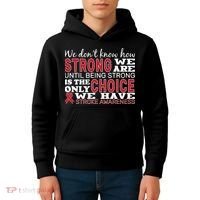 We Are Strong Stroke Awareness Kids Hoodie thumb 4