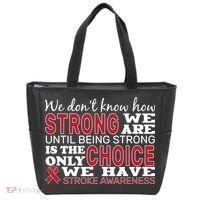 We Are Strong Stroke Awareness Tote Bag thumb 0