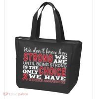 We Are Strong Stroke Awareness Tote Bag thumb 3