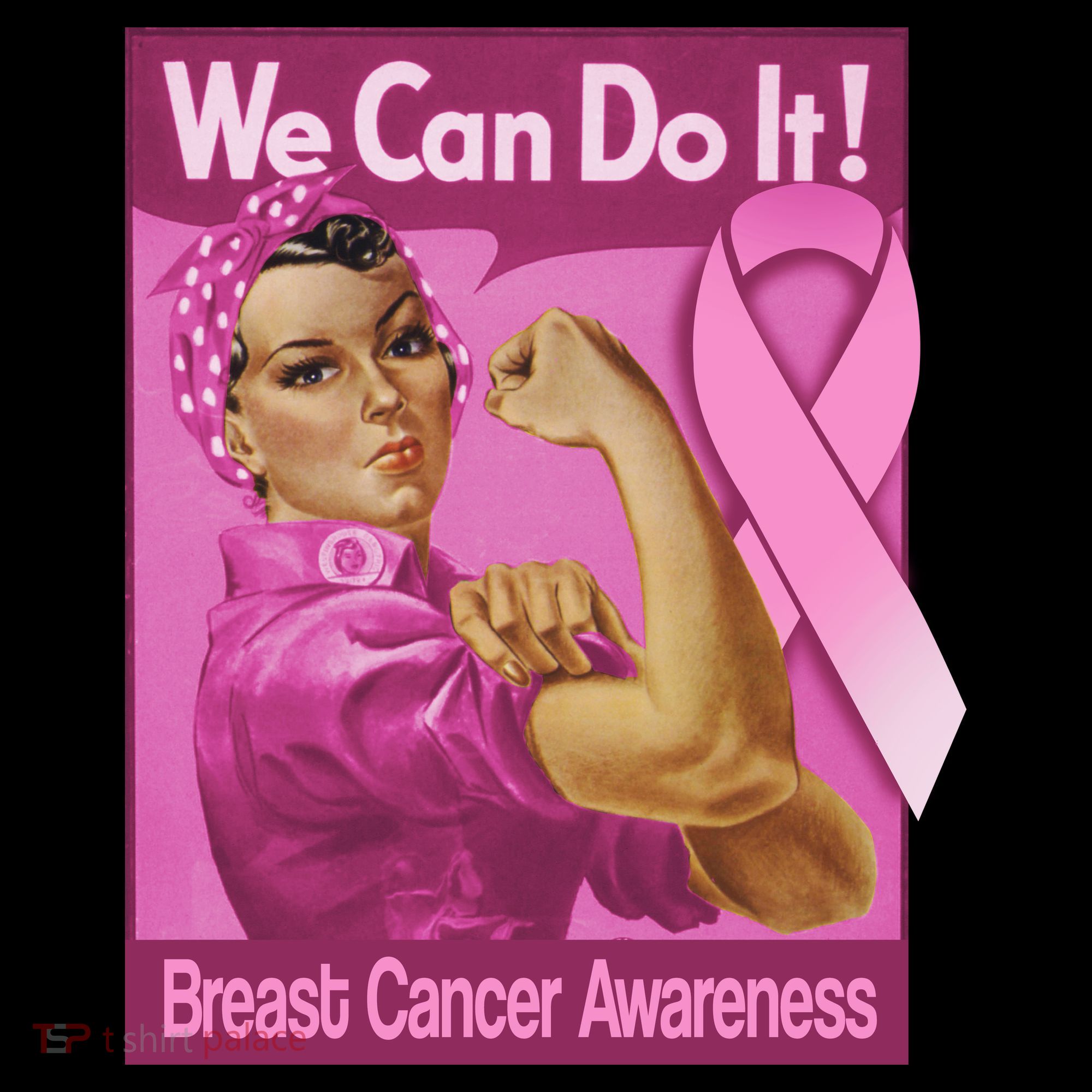 We Can Do It Fight Breast Cancer Long Sleeve Shirt