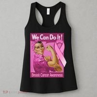 We Can Do It Fight Breast Cancer Women's Tank Top thumb 3