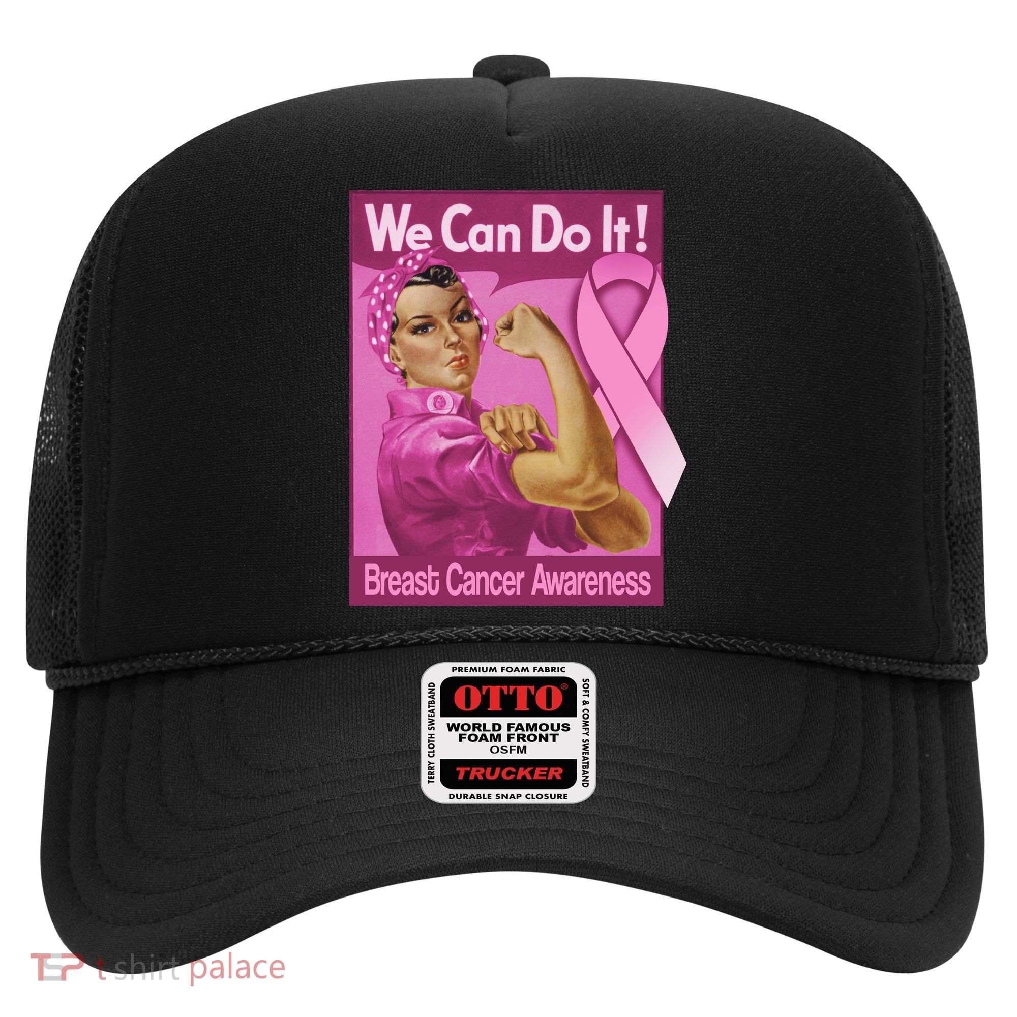 We Can Do It Fight Breast Cancer Hat