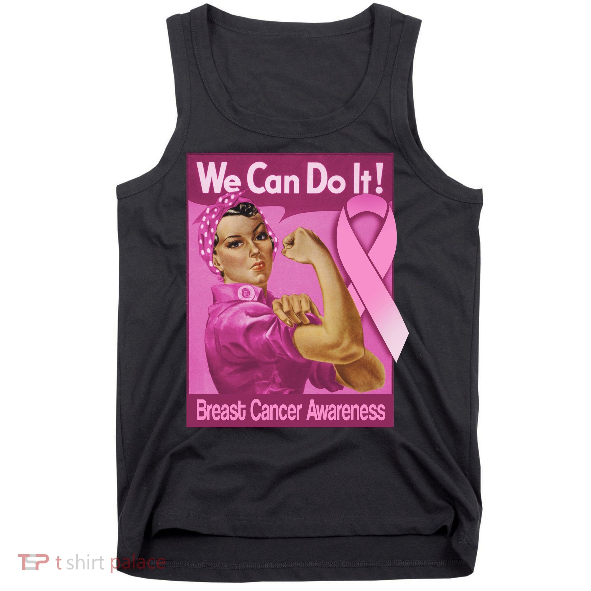 We Can Do It Fight Breast Cancer Tank Top