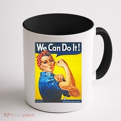 We Can Do It! Rosie Roosevelt Coffee Mug back
