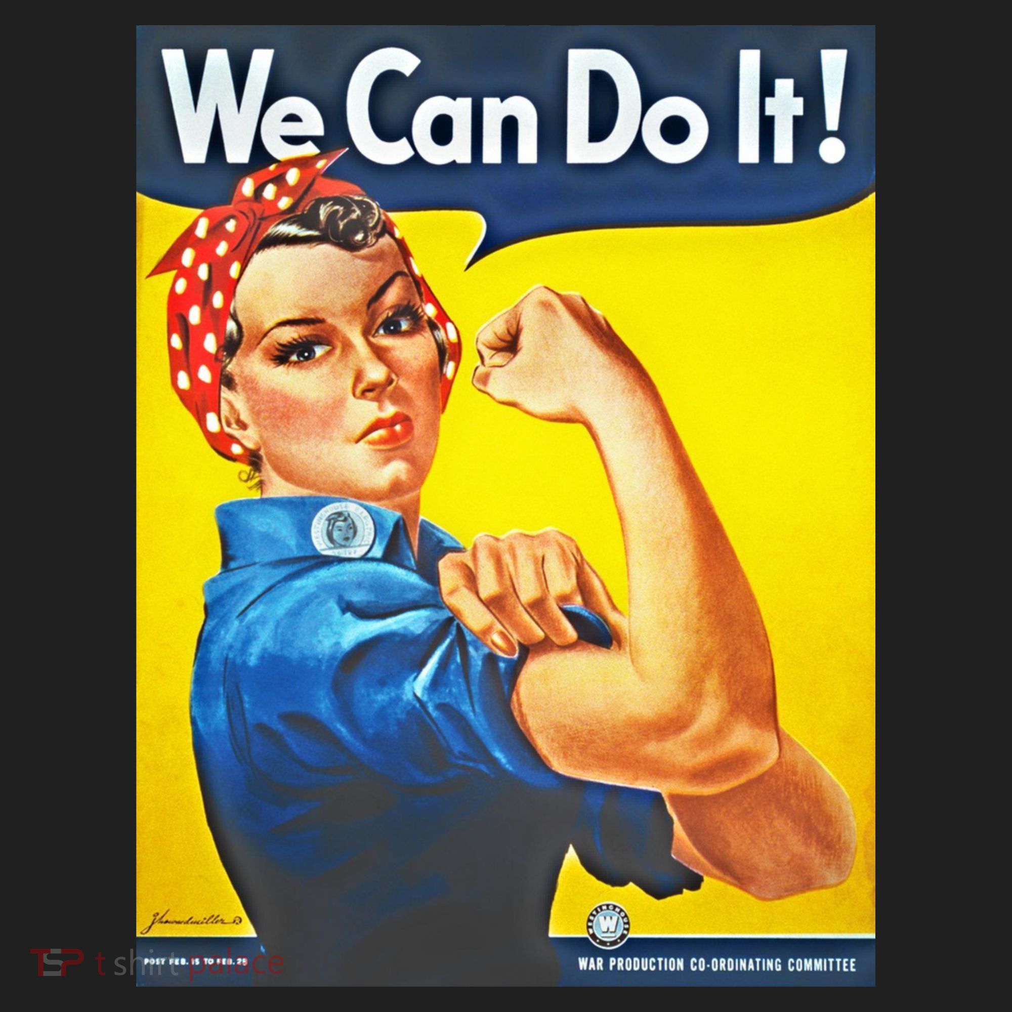 We Can Do It! Rosie Roosevelt Beanie