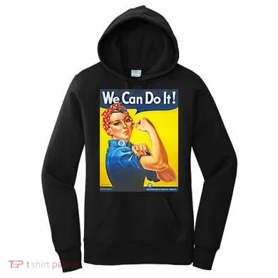 We Can Do It! Rosie Roosevelt Women's Hoodie