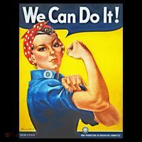 We Can Do It! Rosie Roosevelt Ornament thumb 1