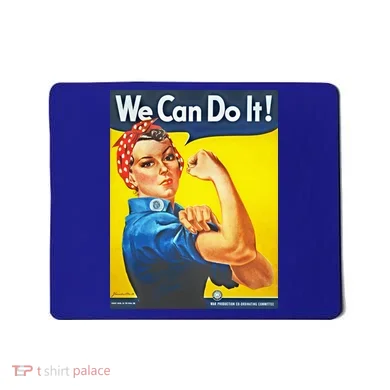 We Can Do It! Rosie Roosevelt Mousepad