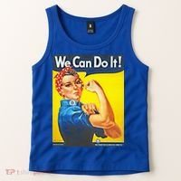 We Can Do It! Rosie Roosevelt Tank Top thumb 2