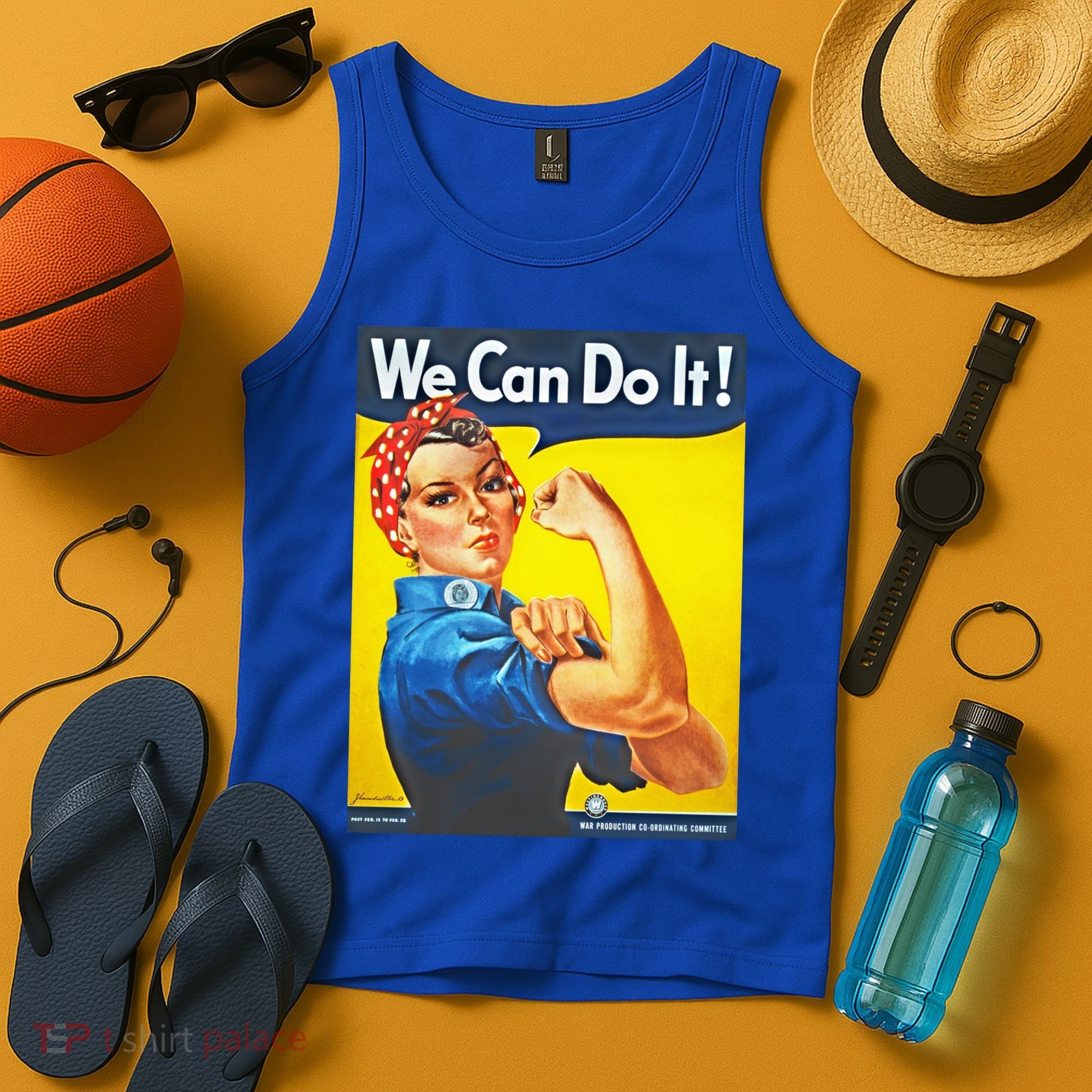 We Can Do It! Rosie Roosevelt Tank Top