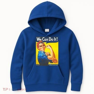 We Can Do It! Rosie Roosevelt Kids Hoodie