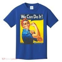 We Can Do It! Rosie Roosevelt Kids T-Shirt thumb 0