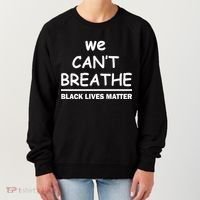 We Can't Breathe Black Lives Matter Women's Sweatshirt thumb 0