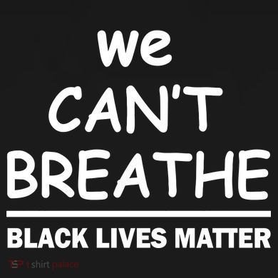 We Can't Breathe Black Lives Matter Doggie Tank