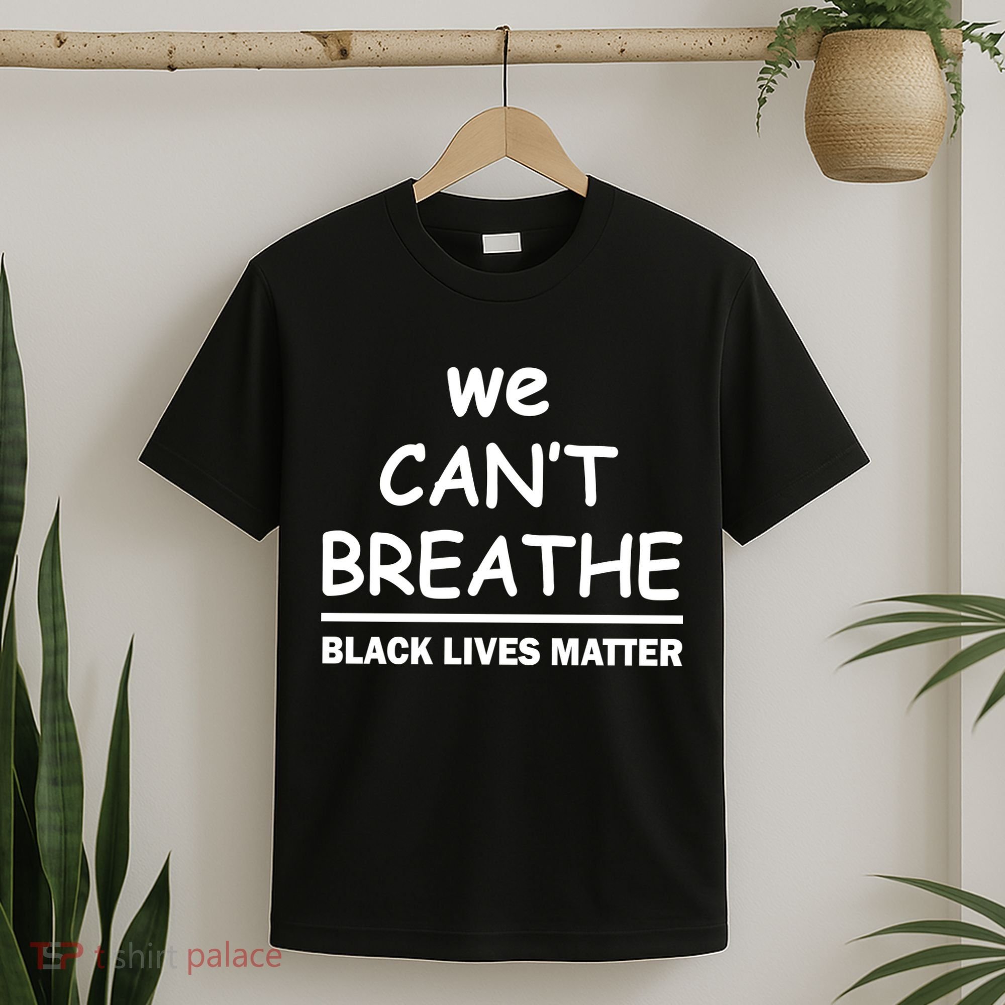 We Can't Breathe Black Lives Matter T-Shirt