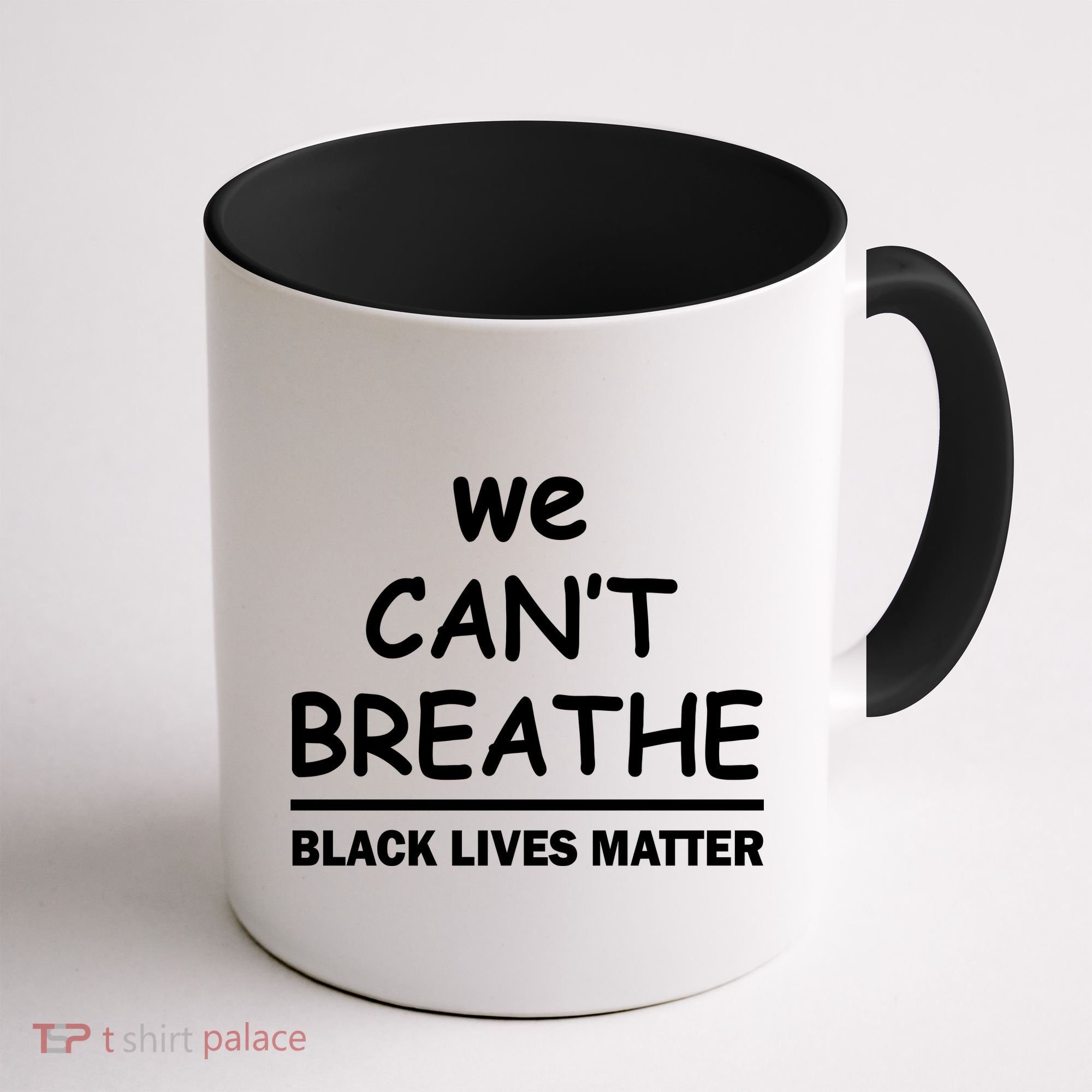 We Can't Breathe Black Lives Matter Coffee Mug
