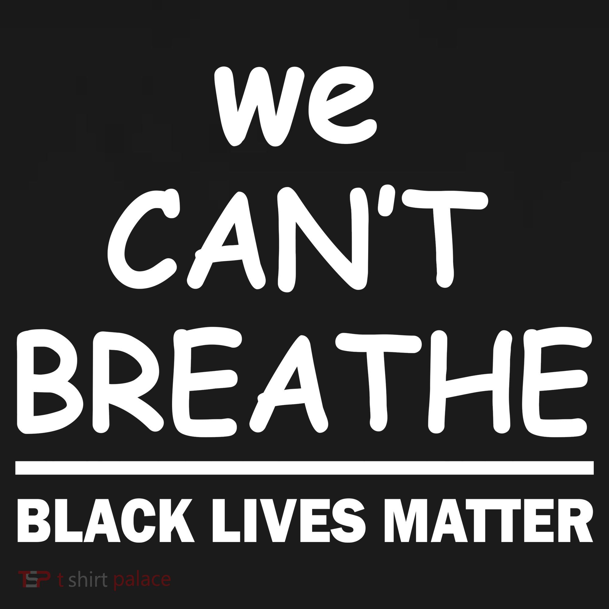 We Can't Breathe Black Lives Matter Tote Bag