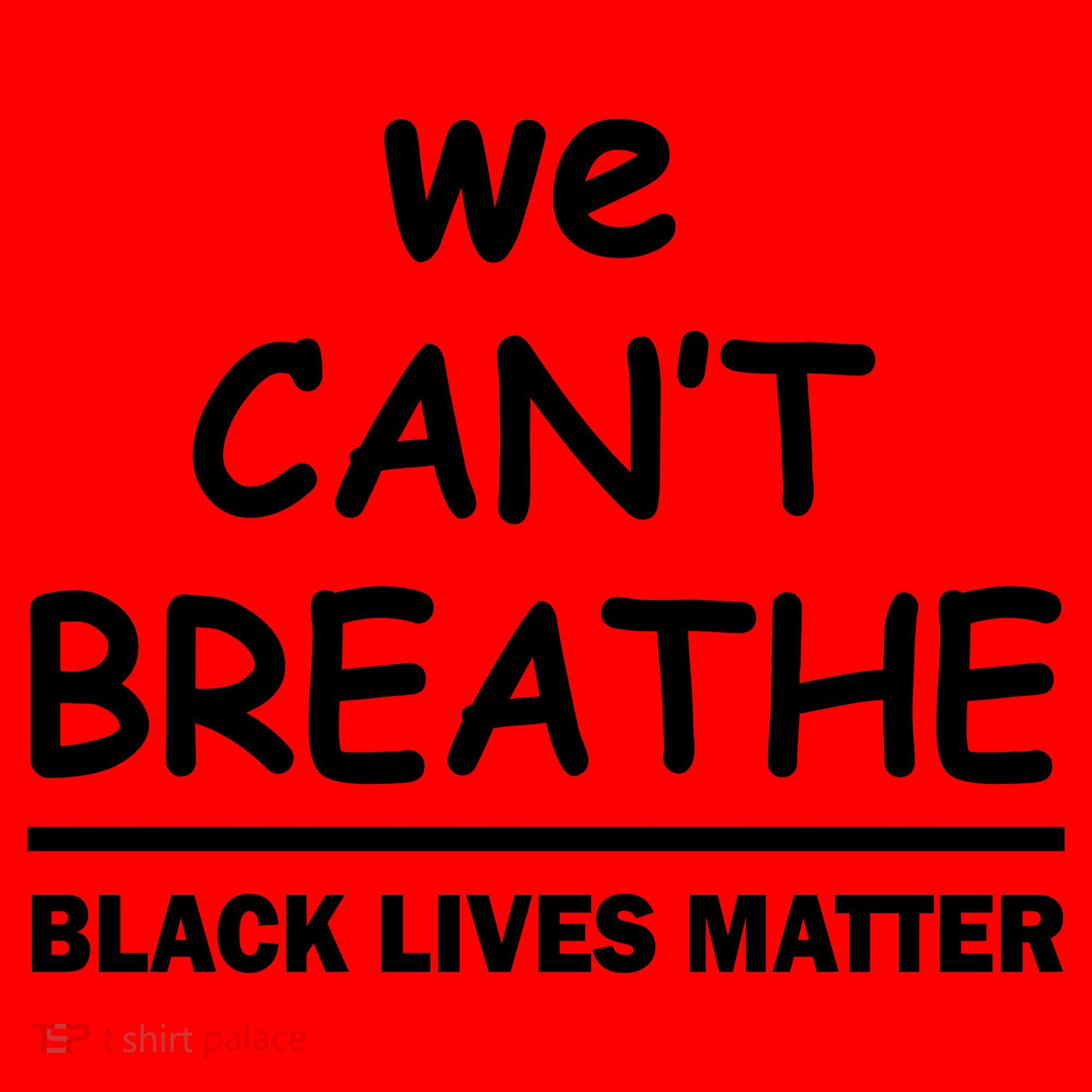 We Can't Breathe Black Lives Matter Santa Hat