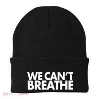 We Can't Breathe Protest Support Civil Rights Beanie thumb 0