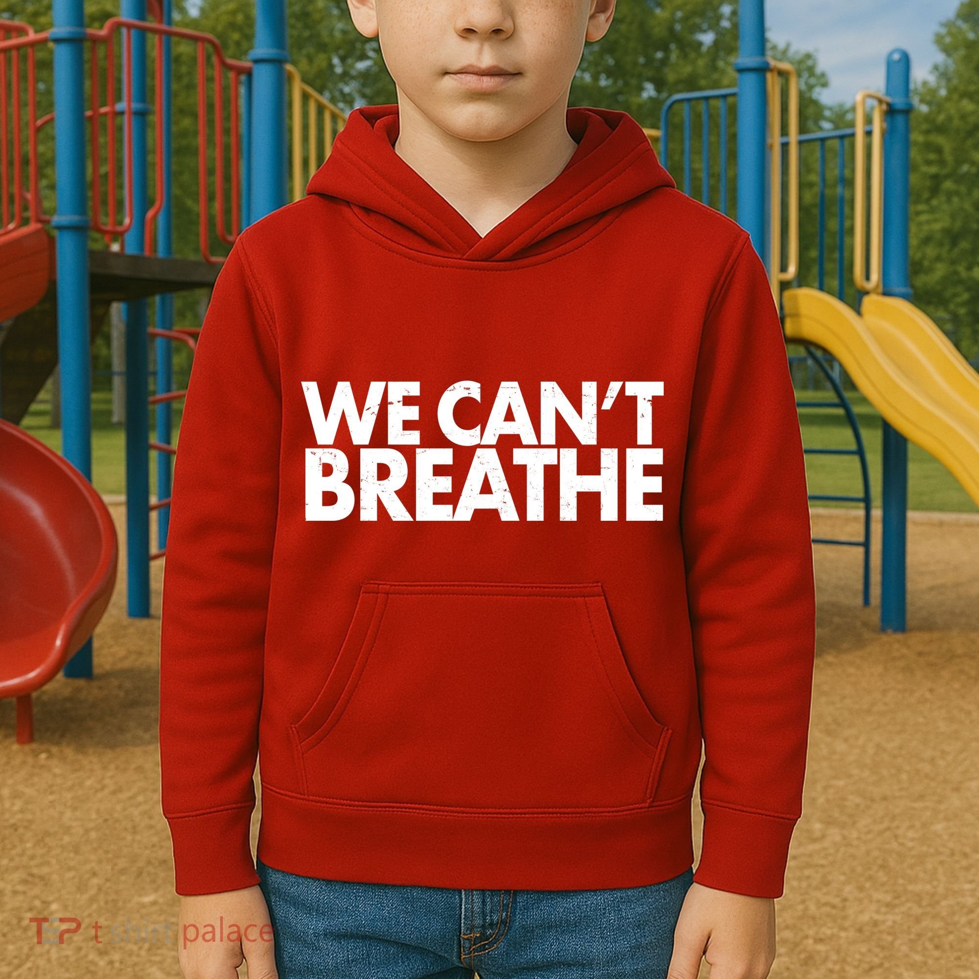 We Can't Breathe Protest Support Civil Rights Kids Hoodie