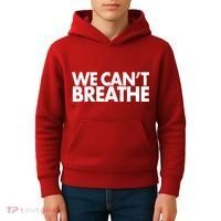 We Can't Breathe Protest Support Civil Rights Kids Hoodie thumb 4