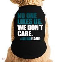 We Don't Care Birdgang Philadelphia Football Doggie Tank thumb 0