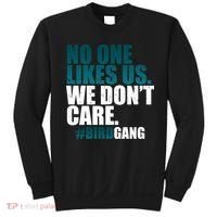 We Don't Care Birdgang Philadelphia Football Sweatshirt thumb 0