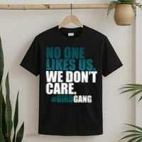We Don't Care Birdgang Philadelphia Football T-Shirt thumb 2