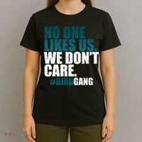 We Don't Care Birdgang Philadelphia Football T-Shirt thumb 4