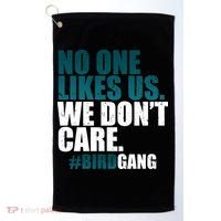 We Don't Care Birdgang Philadelphia Football Golf Towel thumb 0