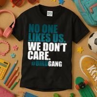 We Don't Care Birdgang Philadelphia Football Kids T-Shirt thumb 3
