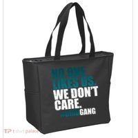 We Don't Care Birdgang Philadelphia Football Tote Bag thumb 2