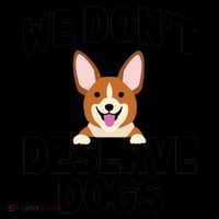 We Don't Deserve Dogs Coffee Mug thumb 5