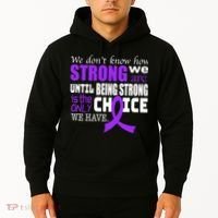 We Don't Know How Strong We Are Purple Ribbon Hoodie thumb 2