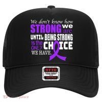 We Don't Know How Strong We Are Purple Ribbon Hat thumb 0