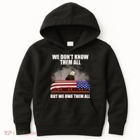 We Don't Know Them All But We Owe Them All  Kids Hoodie thumb 0