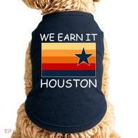 We Earn It Houston Texas Star Flag Doggie Tank thumb 0