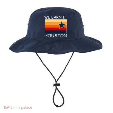 We Earn It Houston Texas Star Flag Bucket Hat