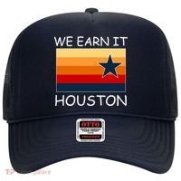 We Earn It Houston Texas Star Flag Hat thumb 0
