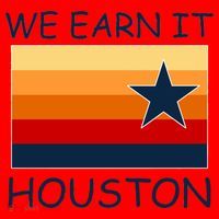 We Earn It Houston Texas Star Flag Santa Hat thumb 1