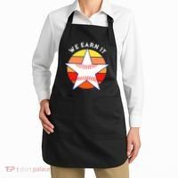 We Earn It Houston Throwback Baseball Star Apron thumb 2