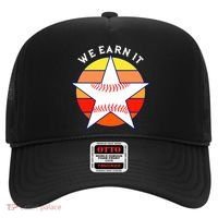 We Earn It Houston Throwback Baseball Star Hat thumb 0