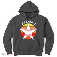 We Earn It Houston Throwback Baseball Star Hoodie thumb 0